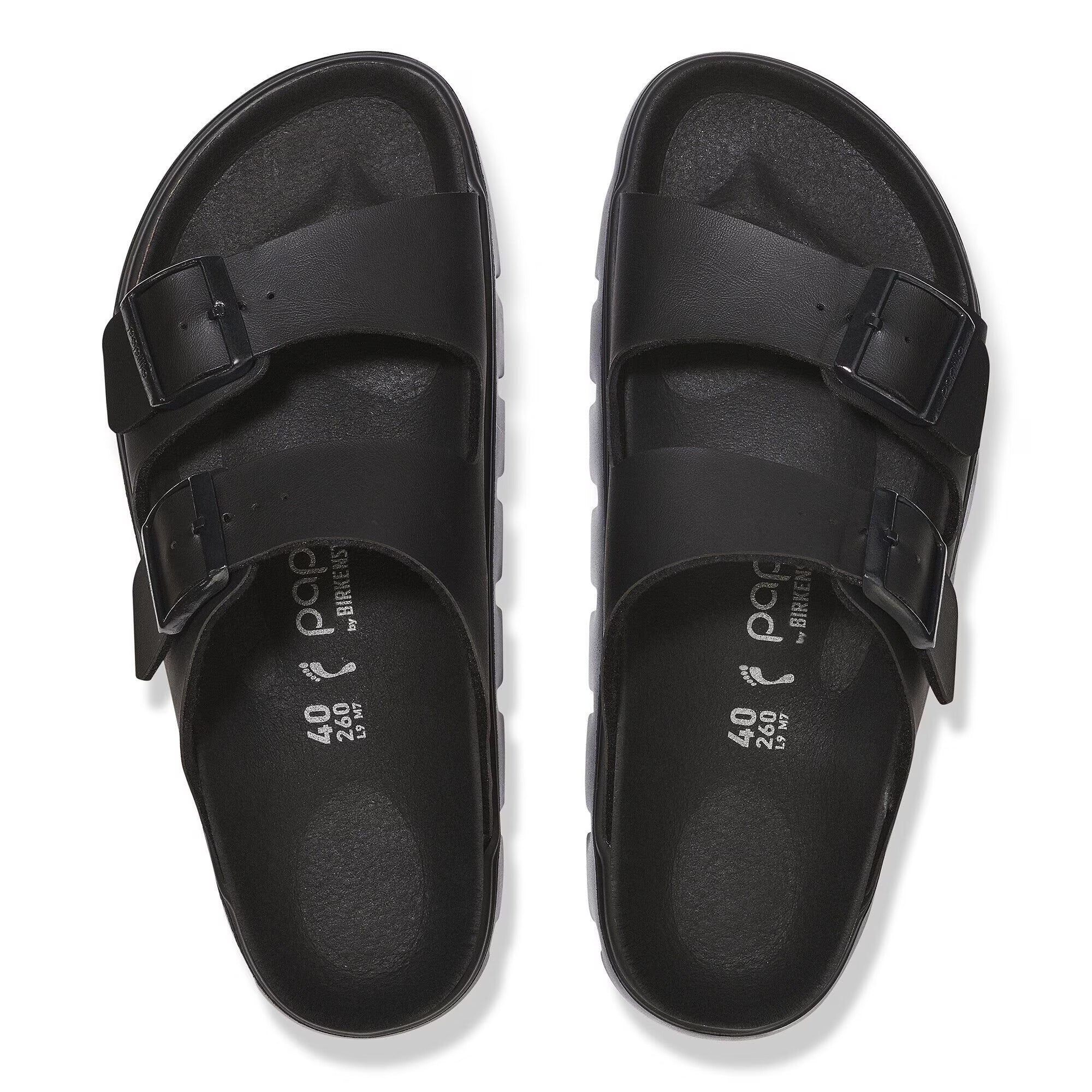 Birkenstock Arizona 1029077 Ciabatta Donna Black Plateau