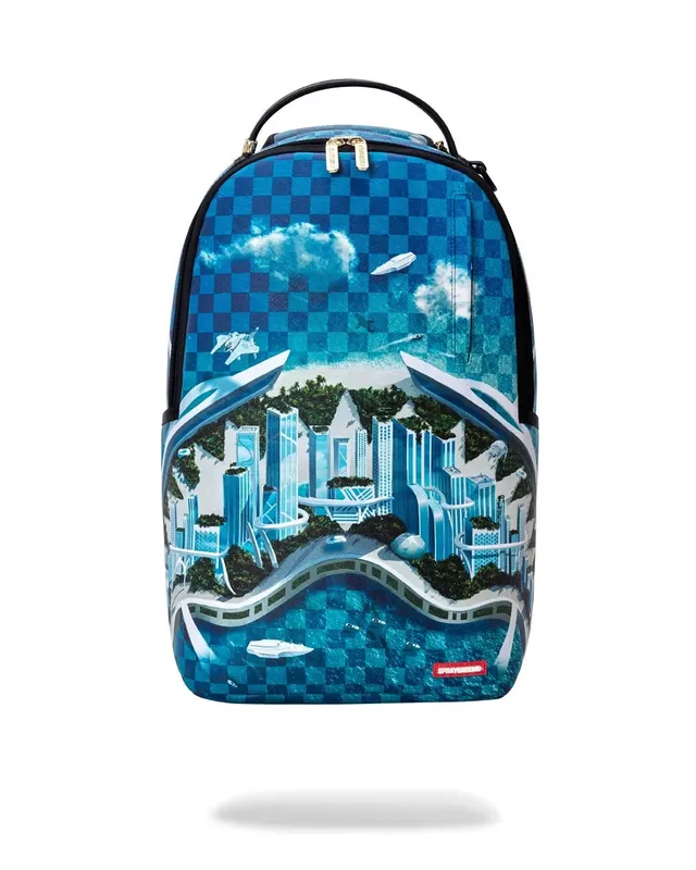 Sprayground Shark Island 910B8884NSZ zaino Blu PVC
