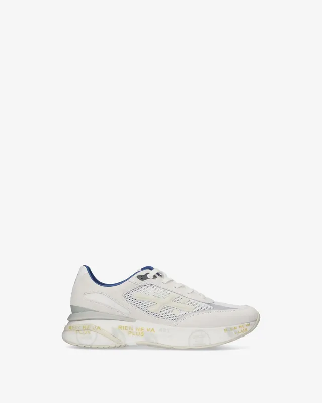 Premiata Moerun 6732 Sneaker Uomo Bianco Grigio