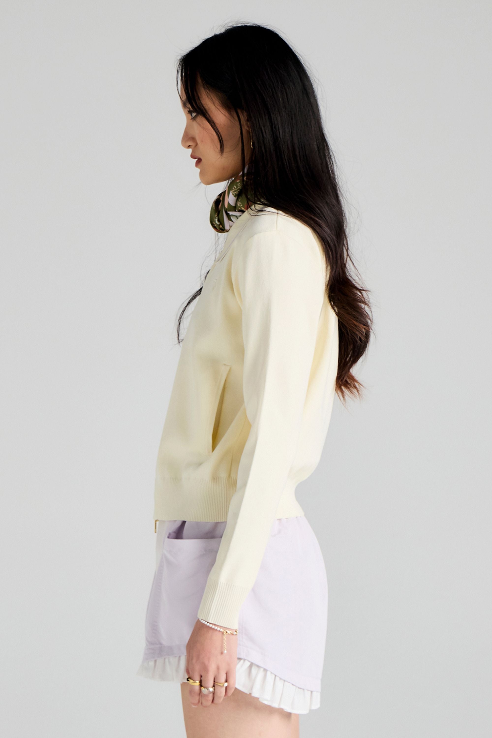 Karen Walker Johanna Shorts Pantaloncini lilla