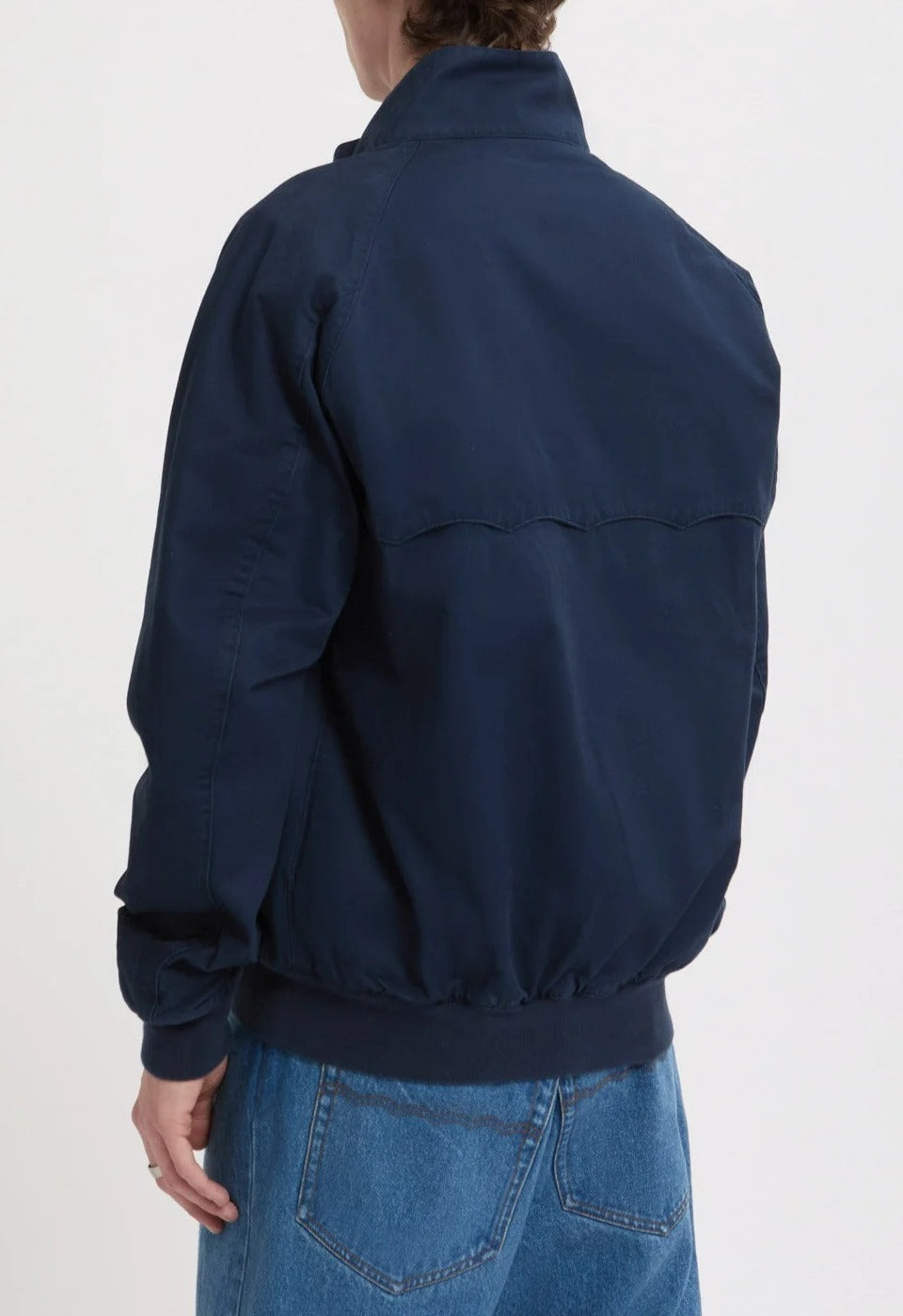 Baracuta G9 BRCPS1166 Giubbino uomo navy cotone slim