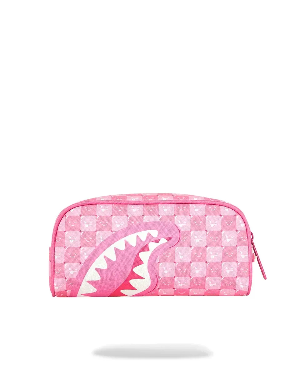 Sprayground 910B9323NSZ astuccio rosa check faces
