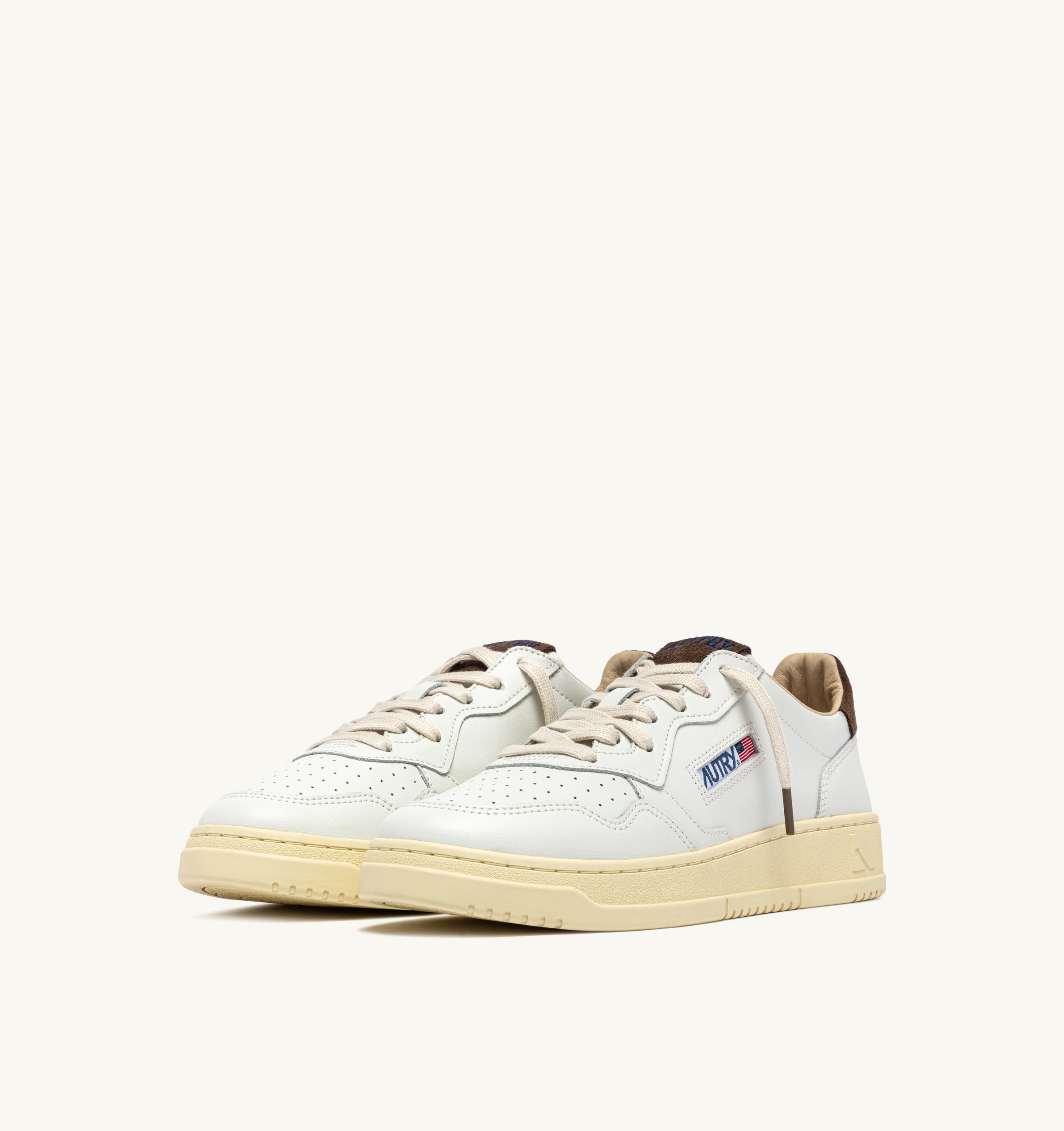 Autry Medalist Low AULM-HJ03 Sneakers Bianco Pelle Uomo