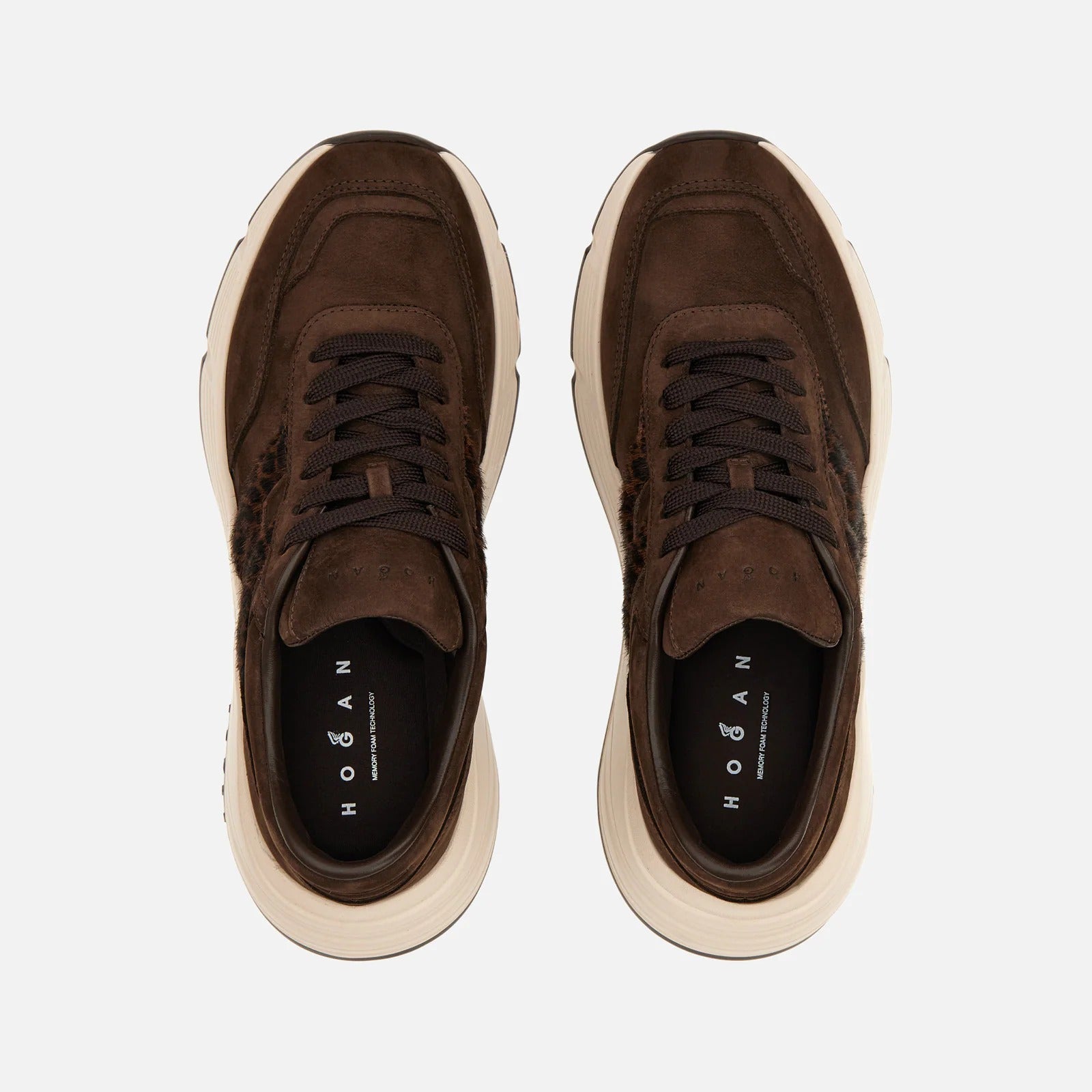 Hogan Hi-Fi H669 HXW6690FR30VH Sneakers Marrone Nabuk