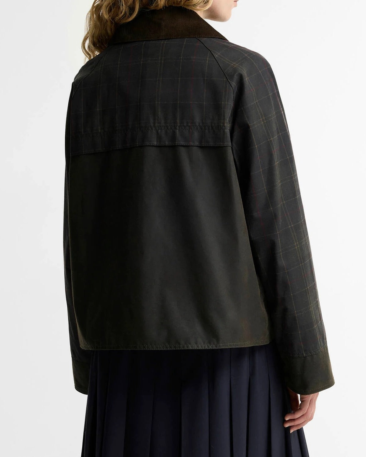 Barbour Spey LWX1584 Giacca Donna Tartan Olive