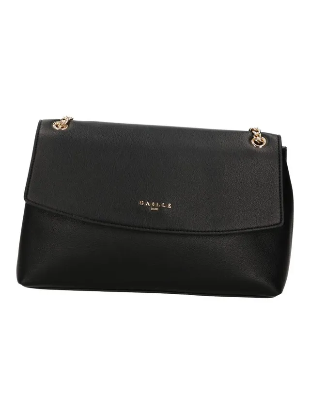 Gaelle Paris GAACW03057 Borsa Tracolla Nera Ecopelle Catena