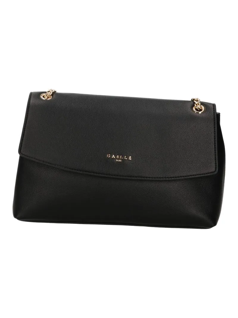 Gaelle Paris GAACW03057 Borsa Tracolla Nera Ecopelle Catena