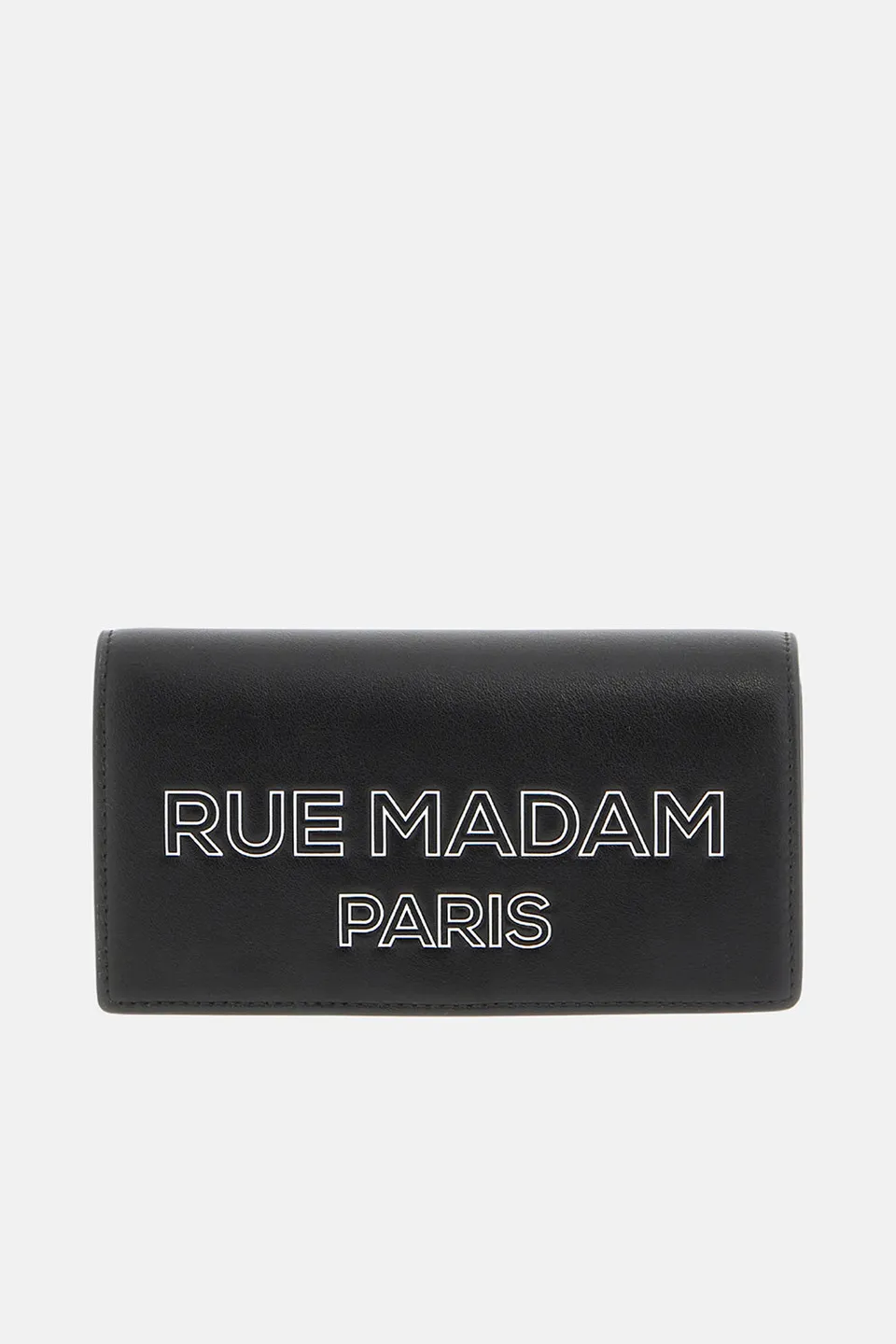 Rue Madam 1576 The Case Spring Borsa Nera Ecopelle