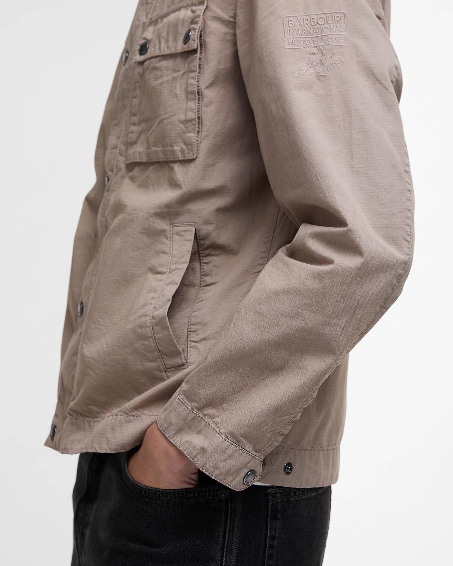 Barbour MCA0976 Giacca Uomo Timberwolf Cotone