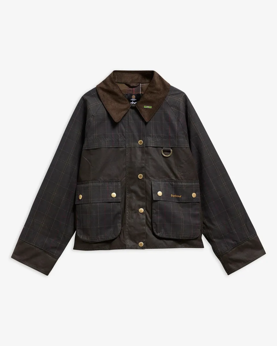 Barbour Spey LWX1584 Giacca Donna Tartan Olive