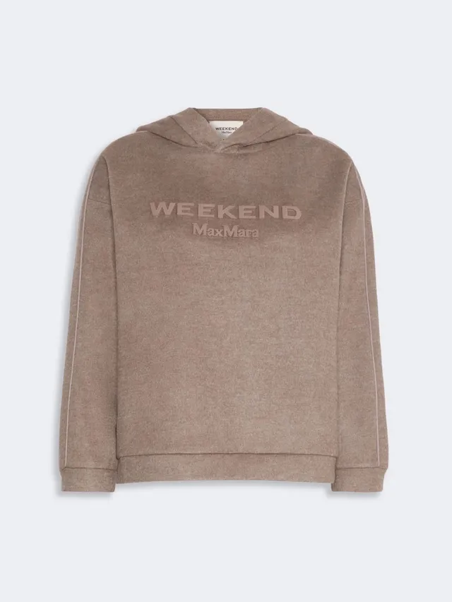 Weekend Max Mara Vetrino WKDVETRINO felpa marron glacè
