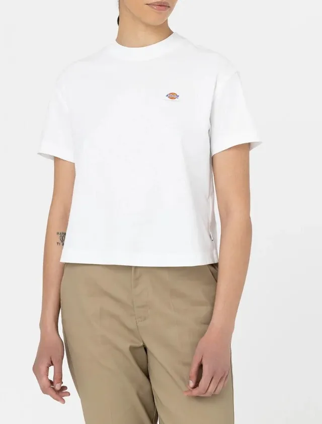Dickies Oakport DK0A4Y8L t-shirt bianca cotone