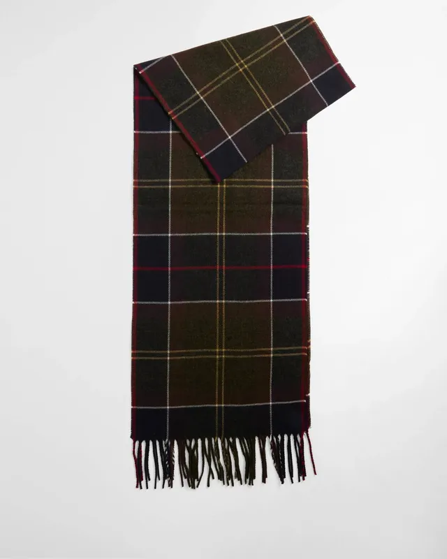 Barbour Galingale USC0300 sciarpa Classic Tartan acrilico