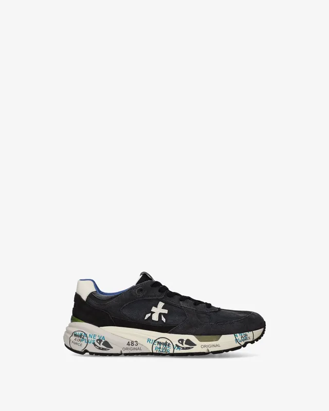 Premiata Mase 8014 sneakers uomo nero pelle