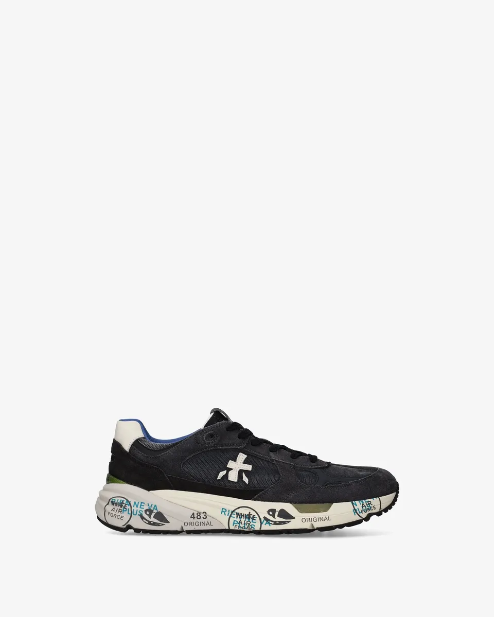 Premiata Mase 8014 sneakers uomo nero pelle