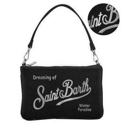 MC2 Saint Barth Parisienne Mini pochette velluto nero