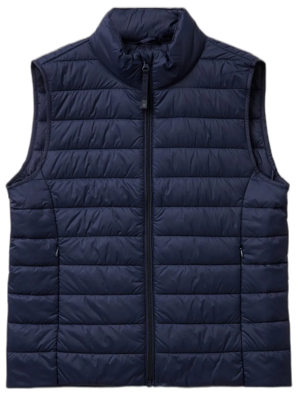 Benetton 2TWDdj00V Gilet Donna Blu Nylon Imbottito