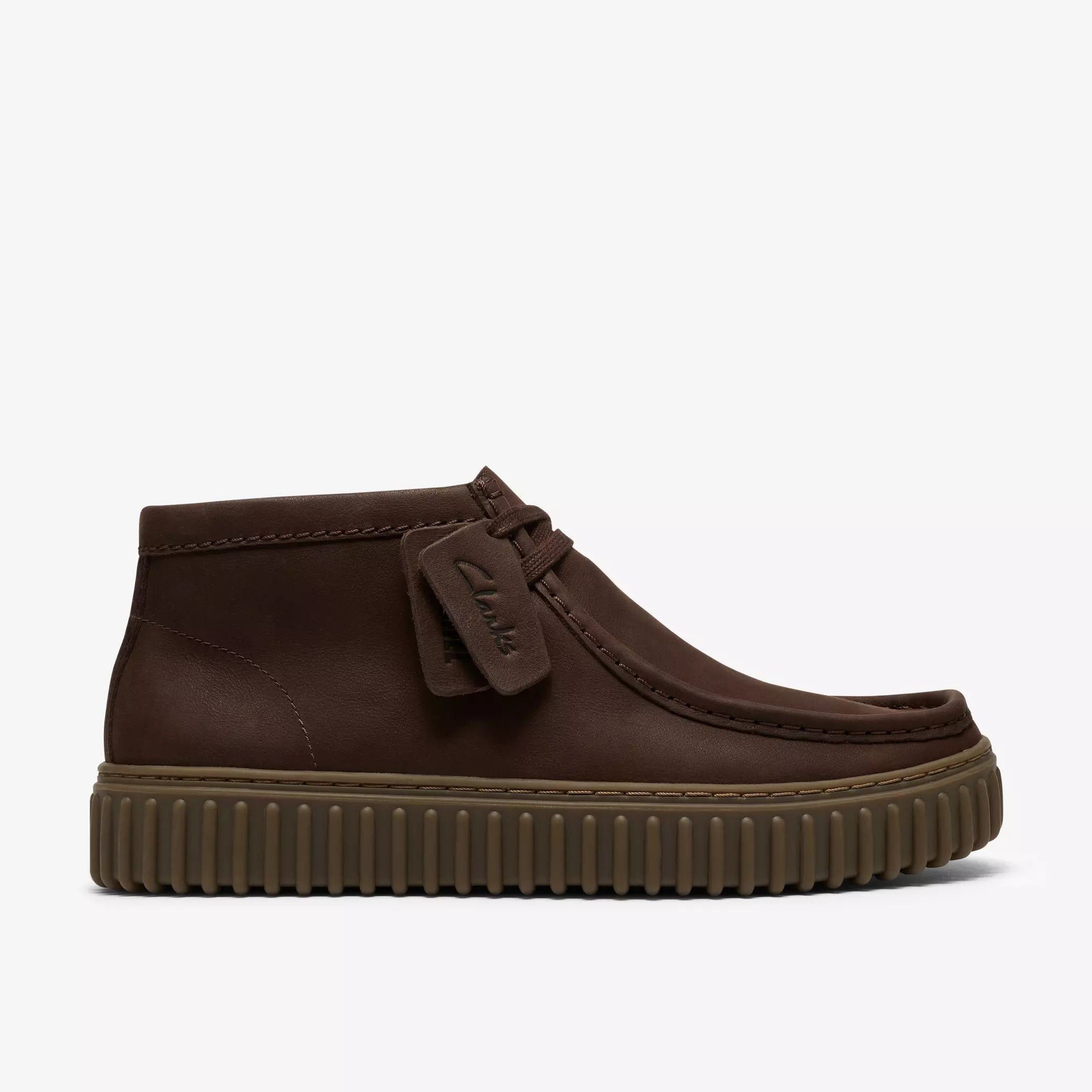 Clarks Torhill Hi 26327242 scarpa uomo brown pelle