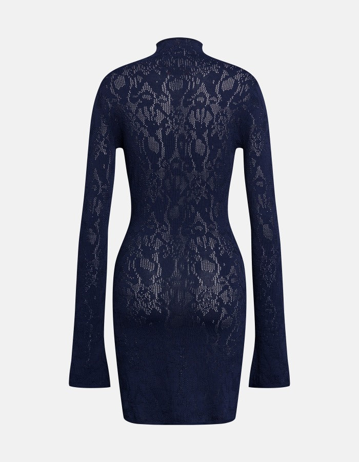 Dondup DA620 M01068D abito corto universo jacquard