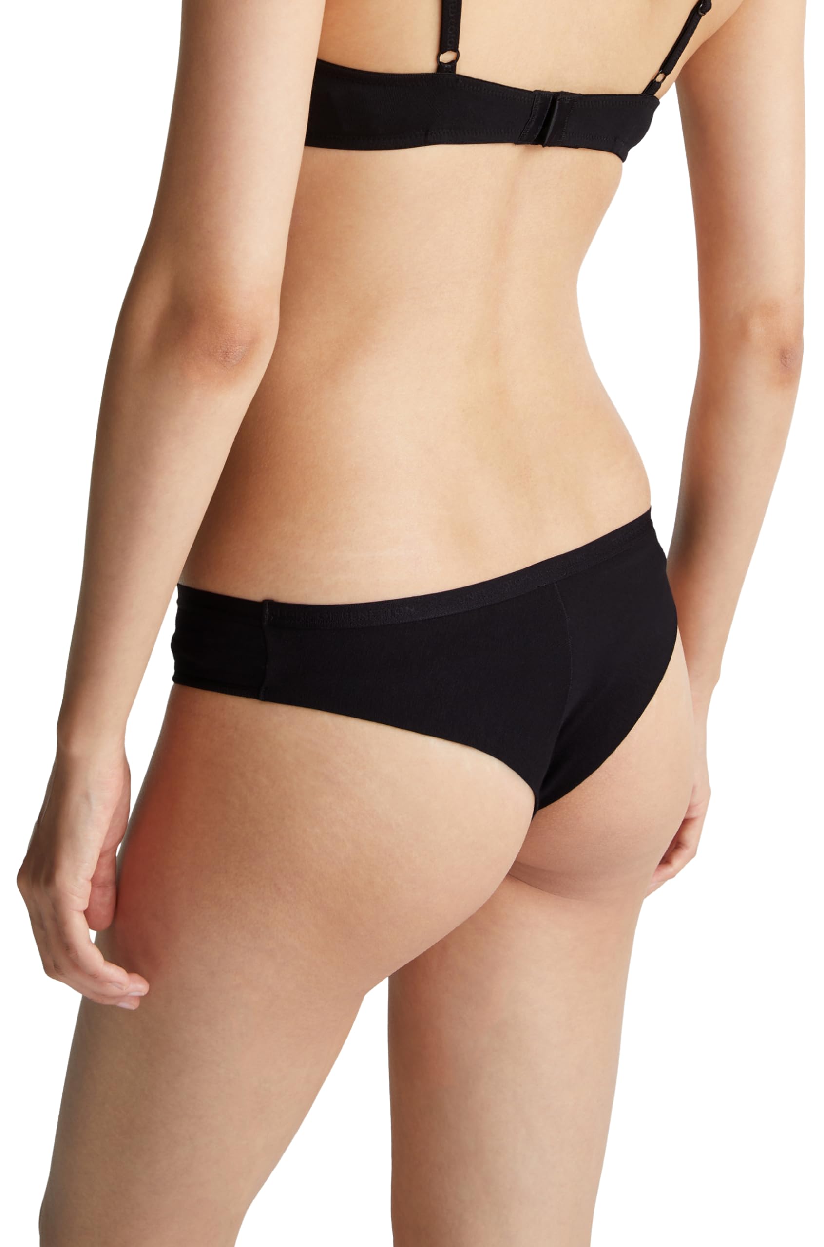 Benetton Brasiliano 3OP81Z034 Cotone Organico Nero Donna