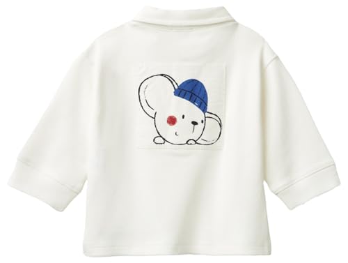 Benetton T-shirt Maglia Polo M/L Polo Over Patch