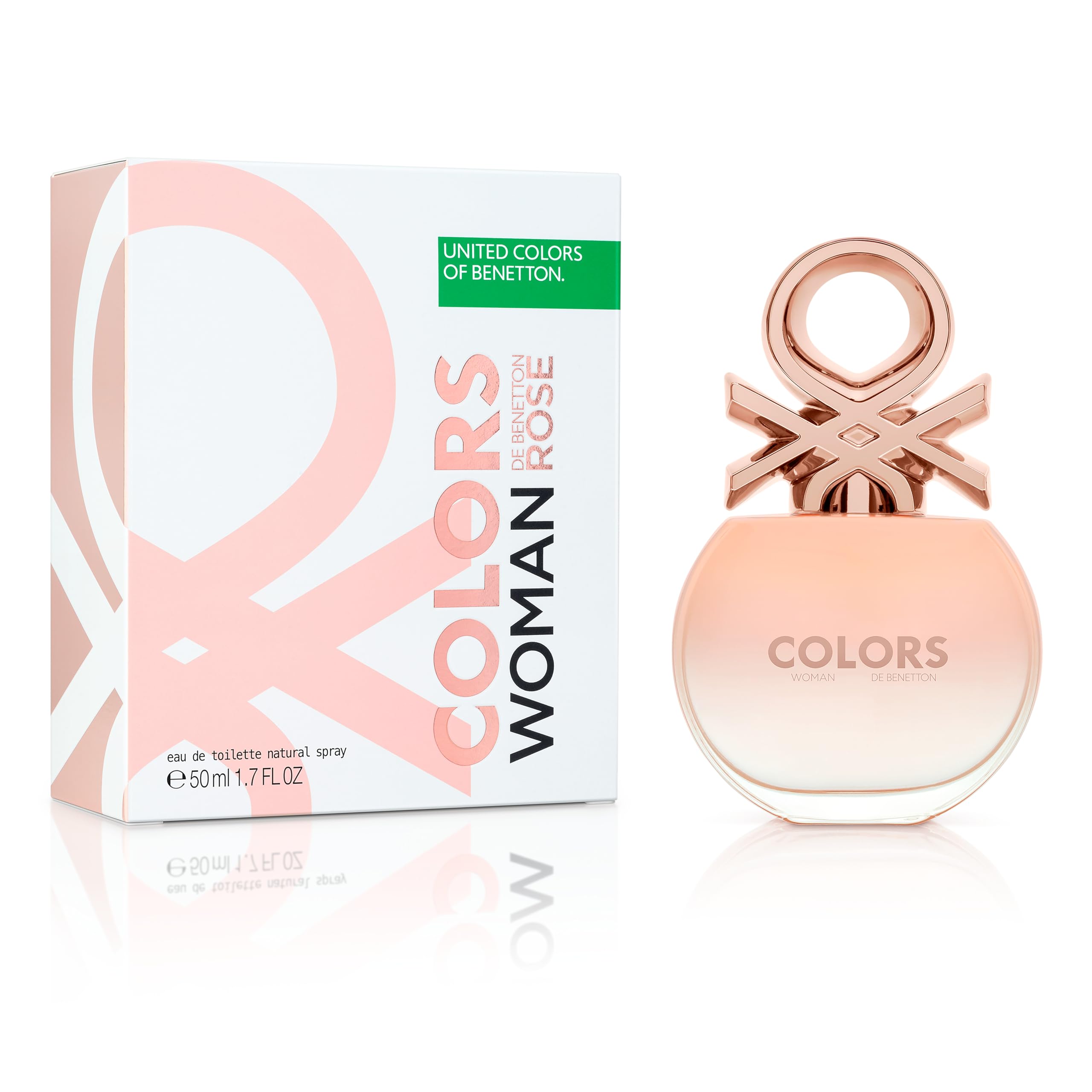 Benetton Colors Rose profumo donna 50 ml floreale