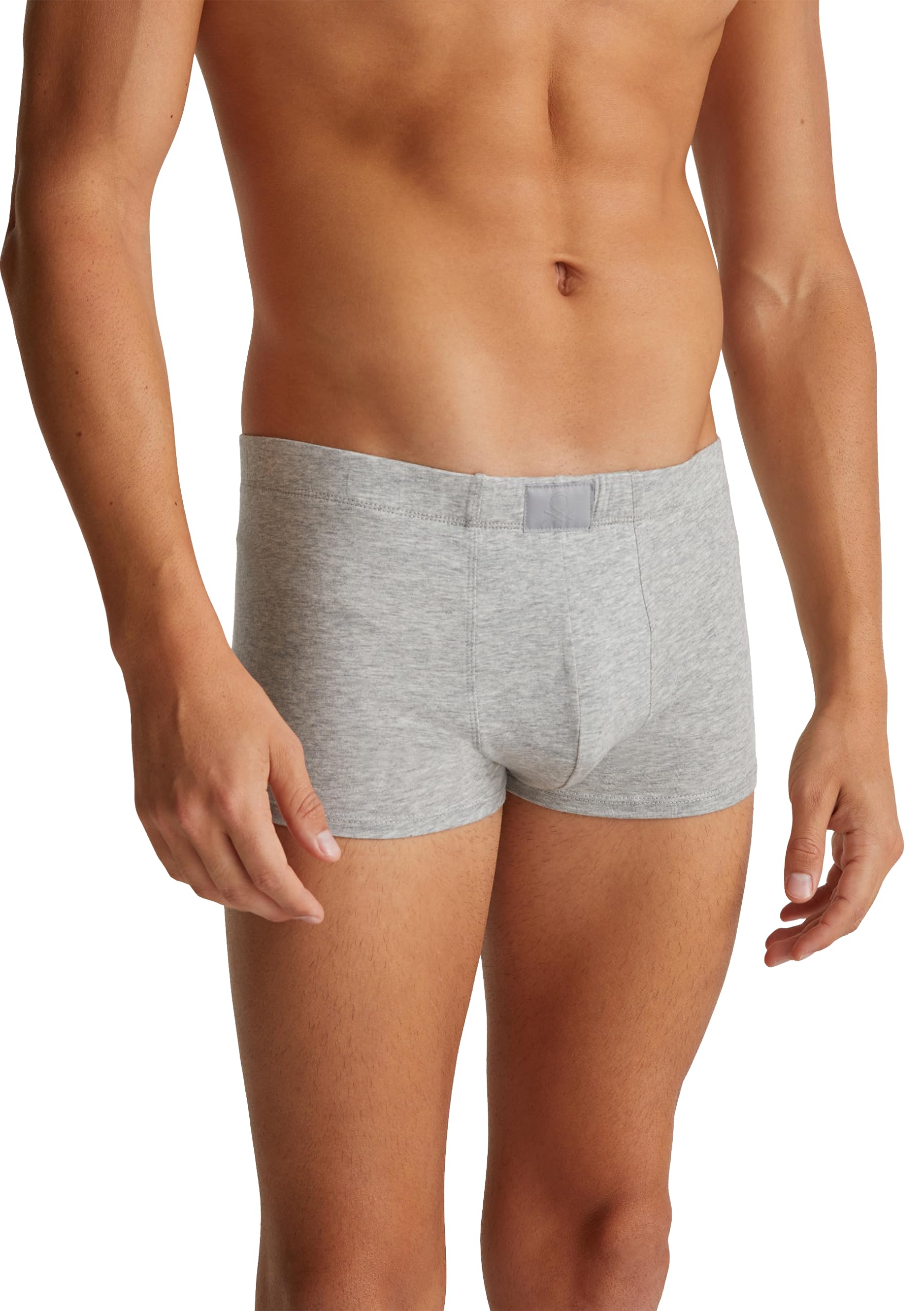 Benetton Intimo 3xkp2x01i boxer uomo blu jersey taglia S