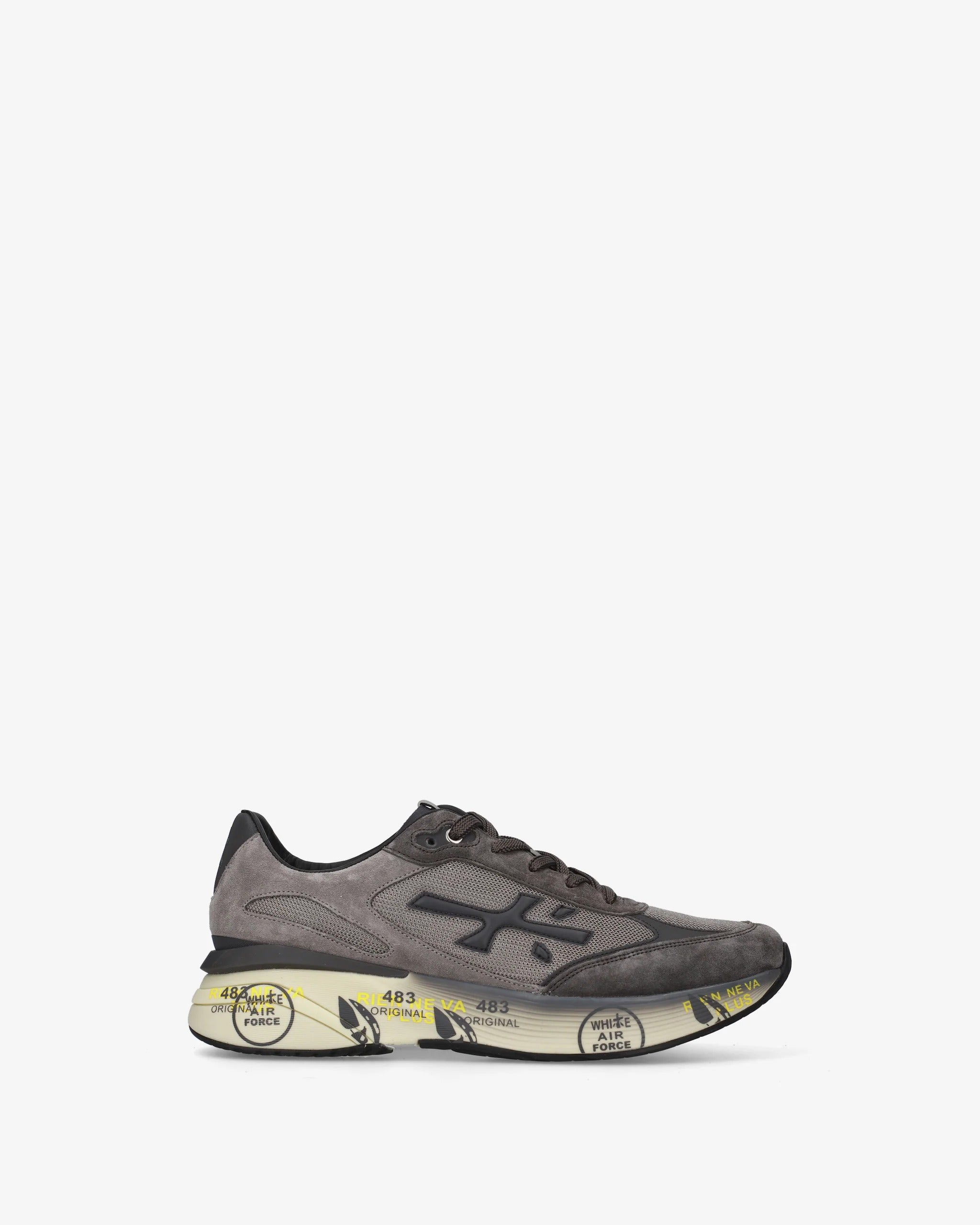 Premiata Moerun 8540 Sneakers Uomo Grigio Nero