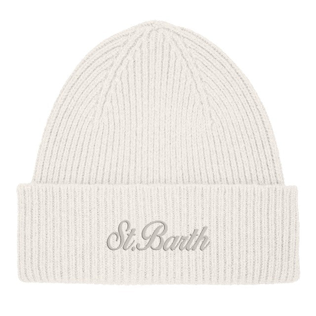 MC2 Saint Barth Moss Wool 00038M berretto donna off white lana
