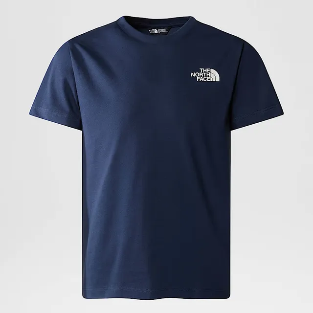 The North Face Simple Dome NF0A87T4 t-shirt bimbo Summit Navy