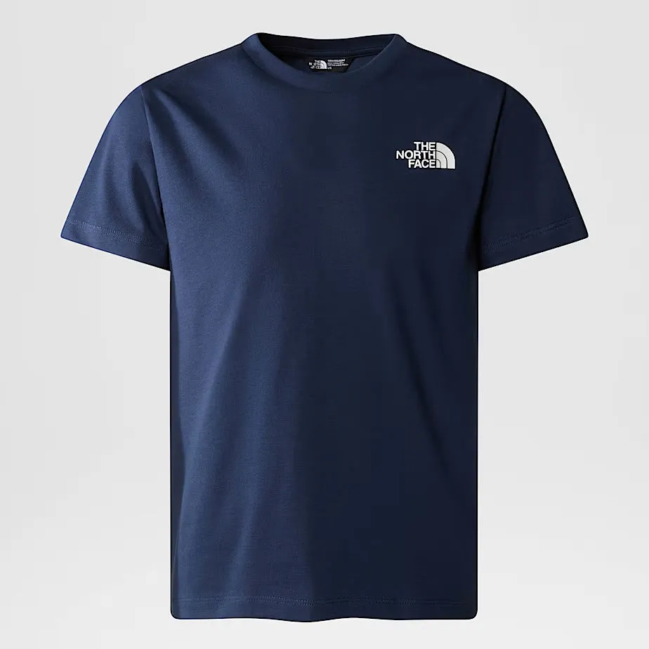 The North Face Simple Dome NF0A87T4 t-shirt bimbo Summit Navy
