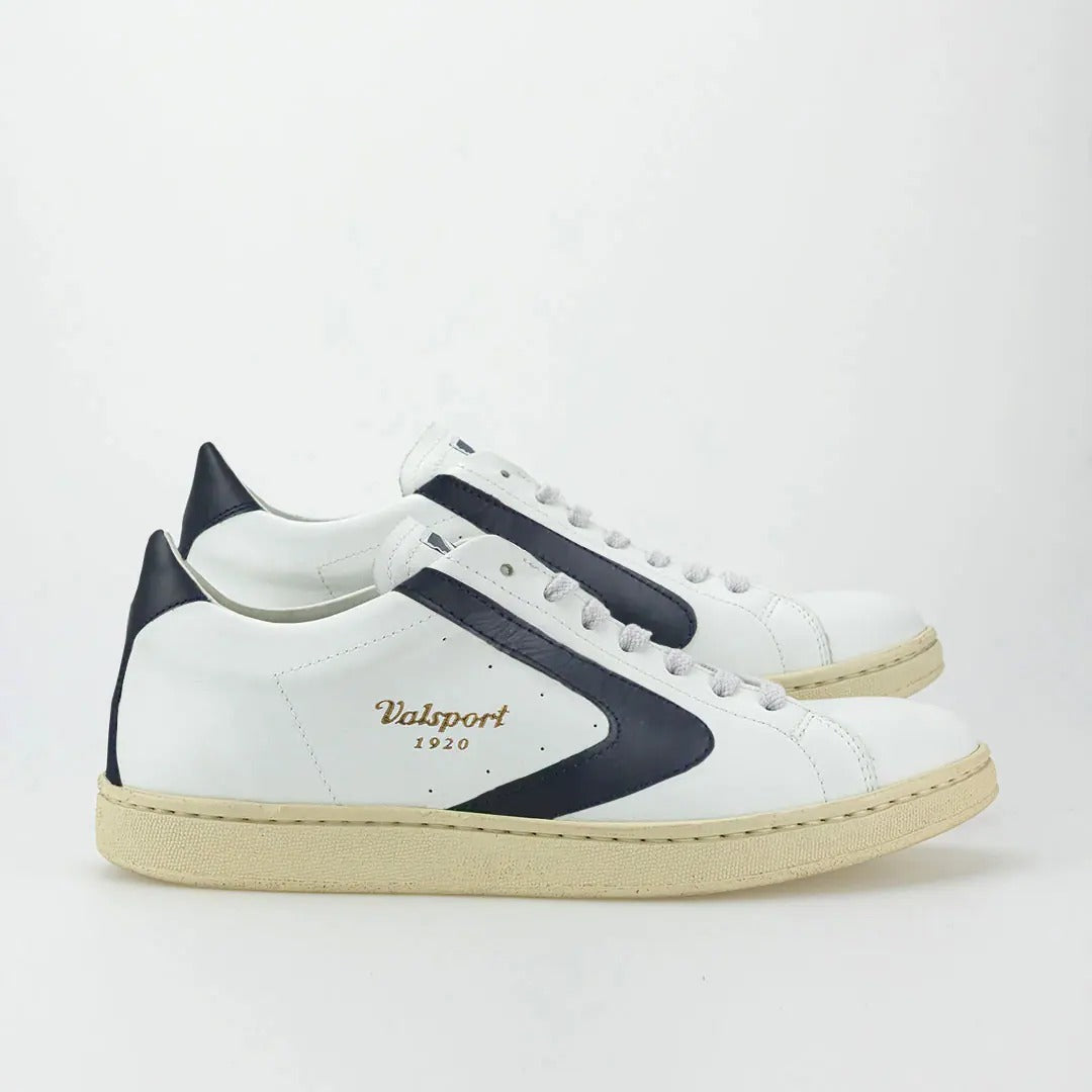 Valsport VT1237M Sneakers Uomo Bianco Blu Pelle