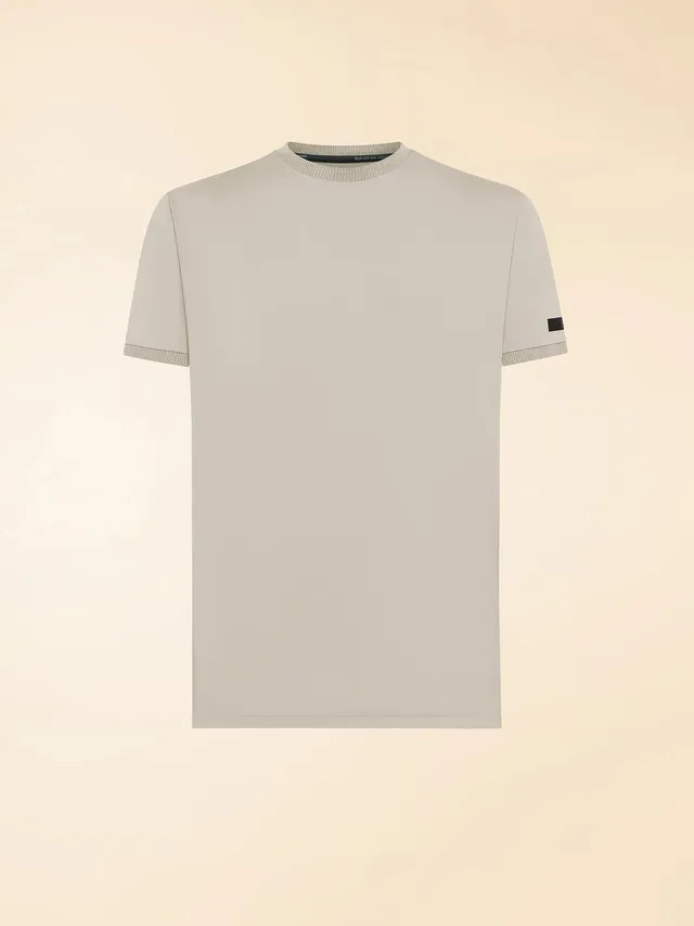 RRD 26206 t-shirt oxford white sand uomo
