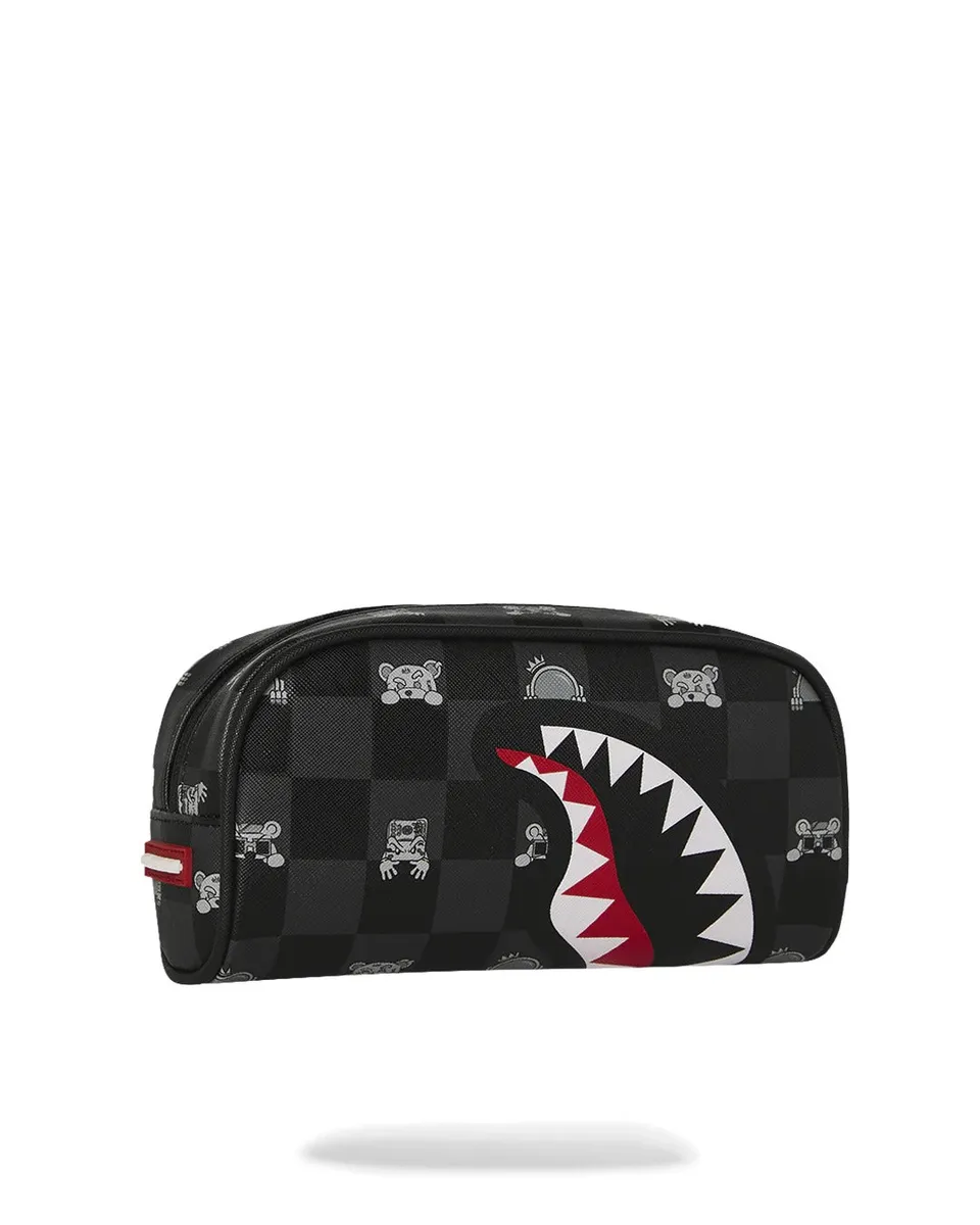 Sprayground Beauty 910B8913NSZ pochette nero grigio PVC