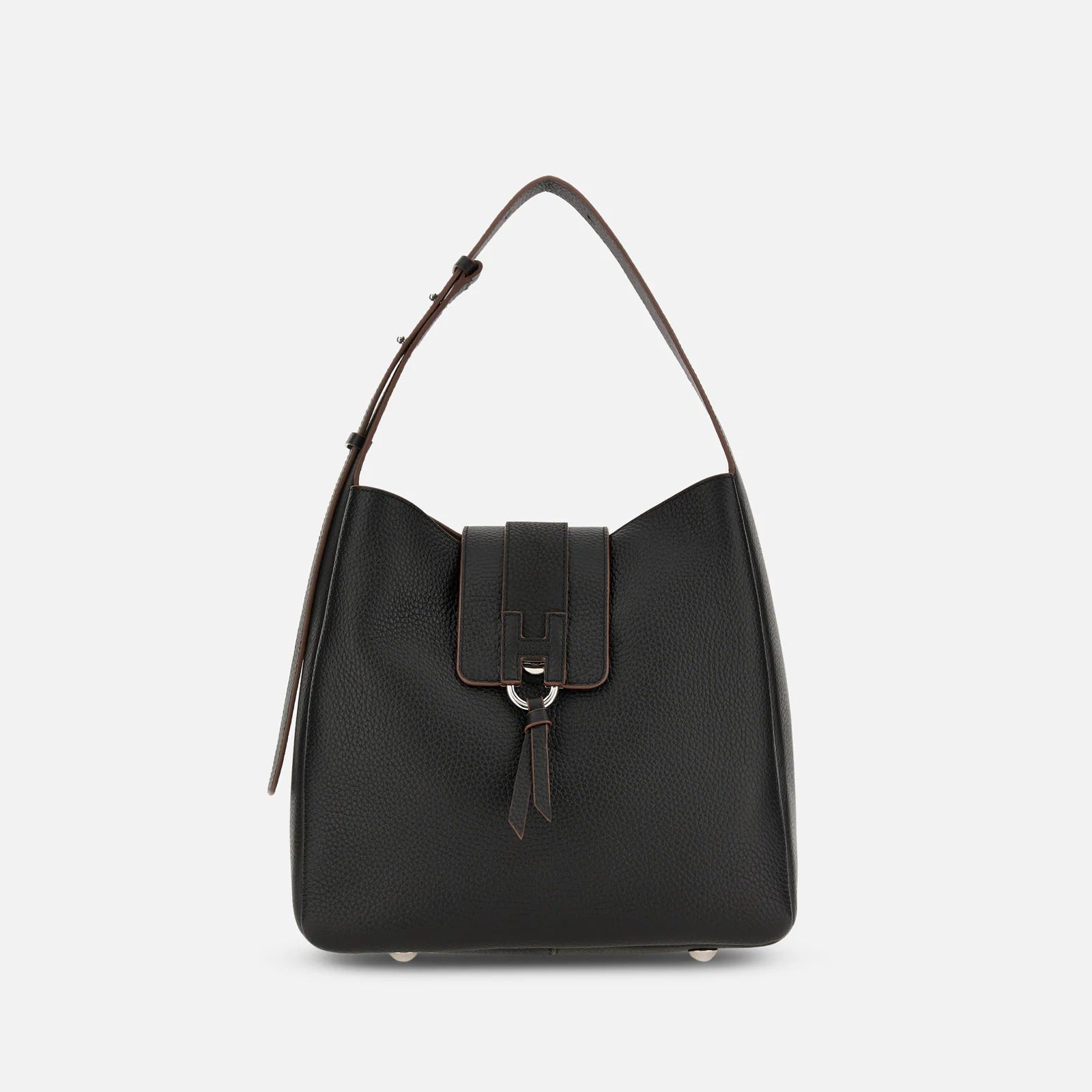 Hogan Hobo Trend borsa donna pelle nero