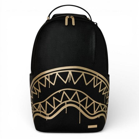 Sprayground 910B8822NSZ Zaino Nero Oro That Gold Drap PVC