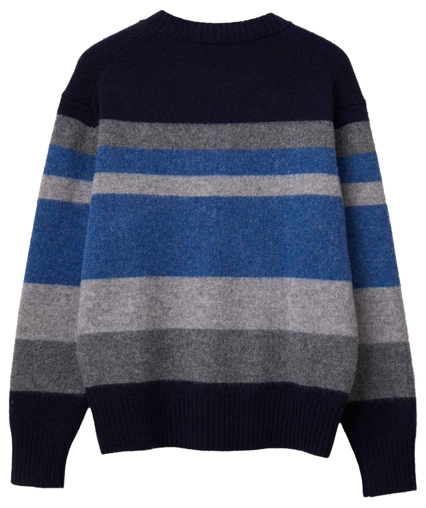 Benetton Maglieria Maglia Donna Girocollo Righe Relaxed