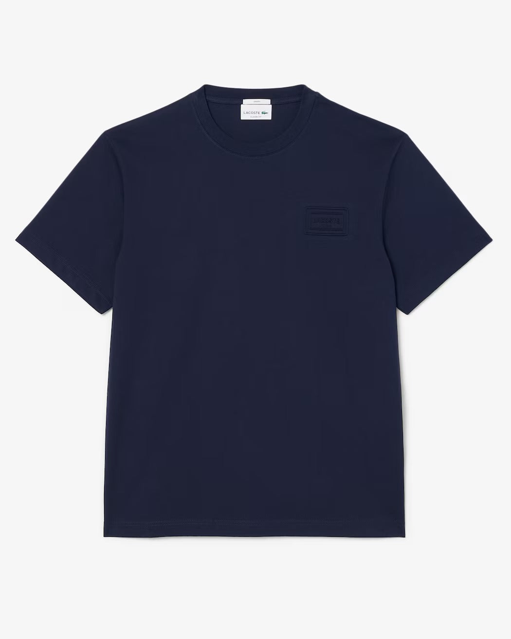 Lacoste TH0753 t-shirt cotone blu navy