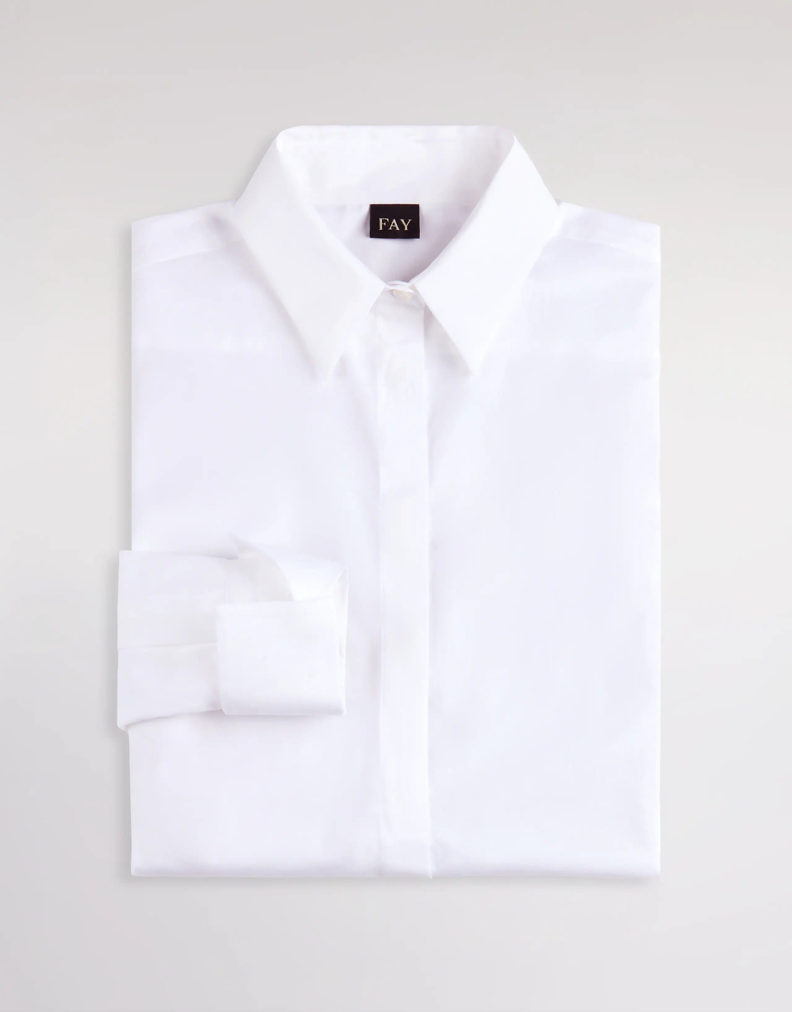 Fay NCWA152626SZGRB001 camicia donna bianco slim