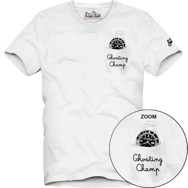 MC2 Saint Barth Connor 03271M T-Shirt Panna Cotone