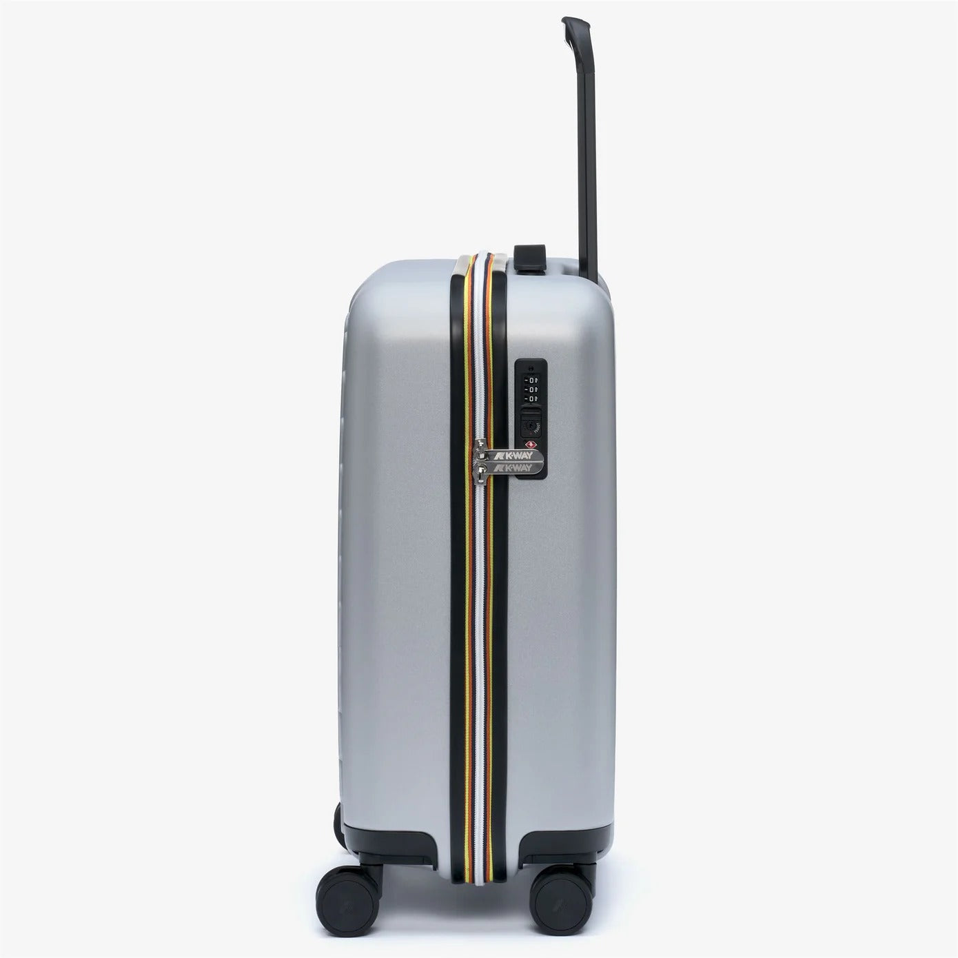 K-Way Eudoxie K4125ZW trolley rigido grigio cabina 39L