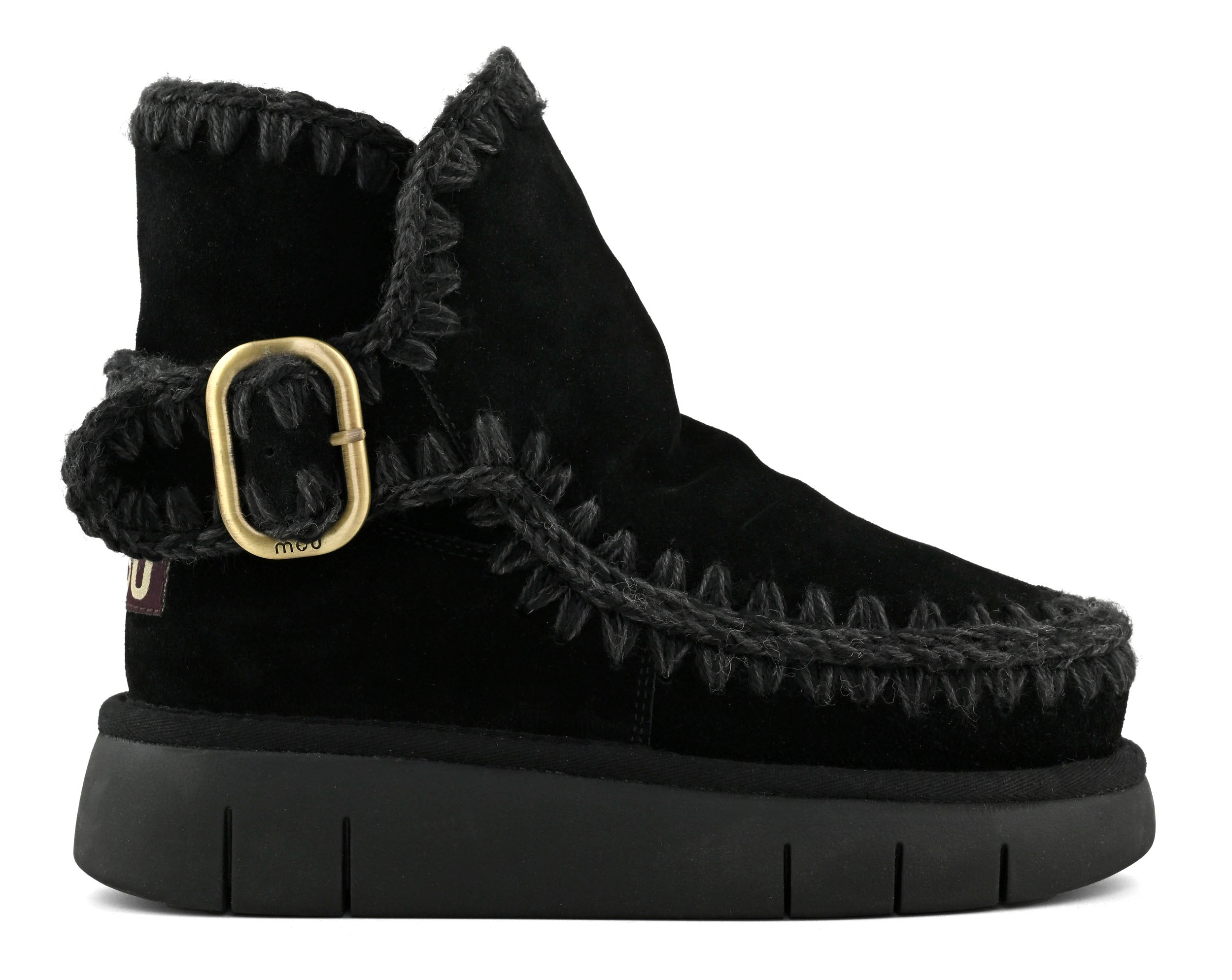 Mou Bounce Boot FW531020A Stivaletto Donna Nero Pelle