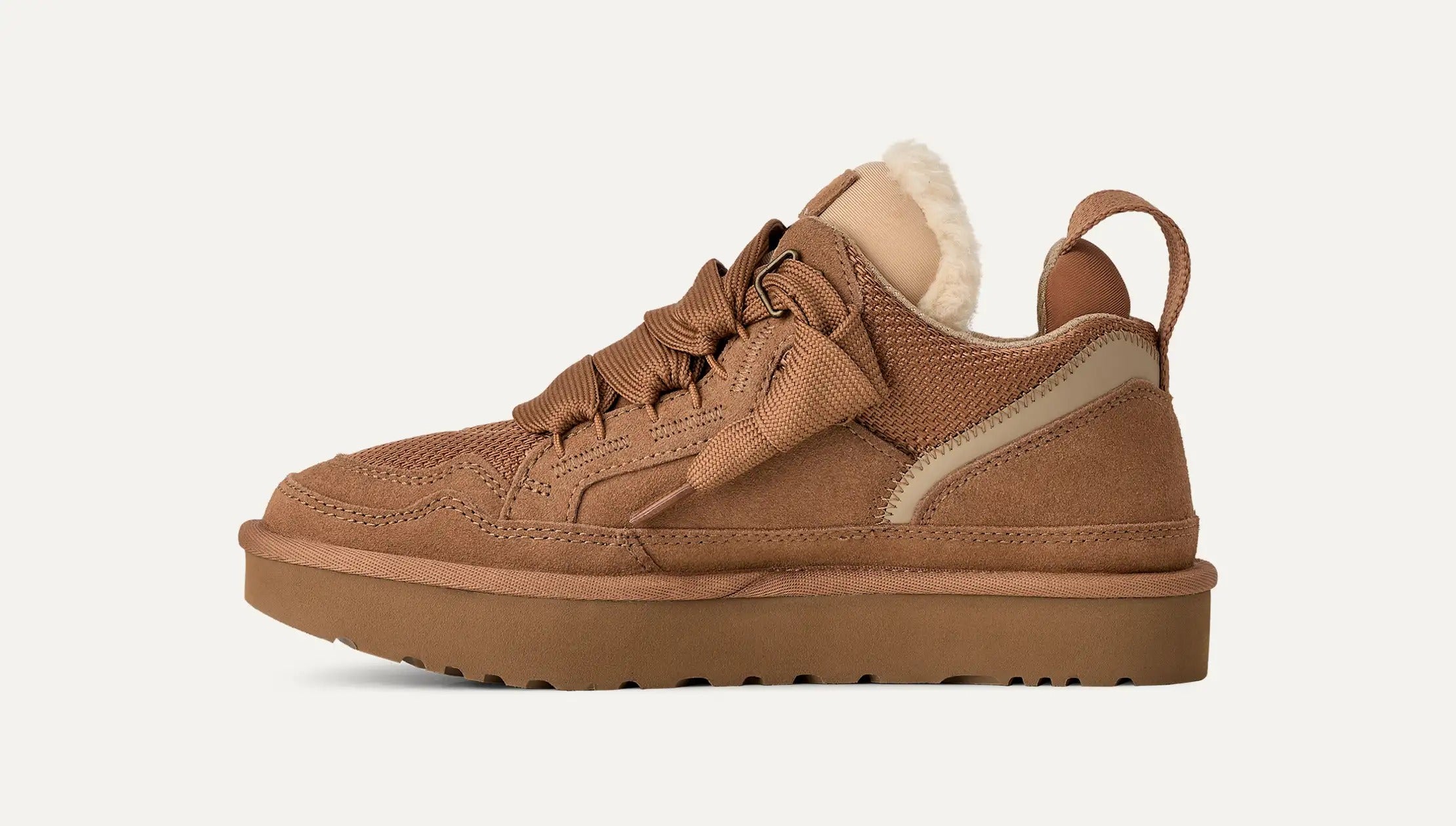 UGG Lowmel 1144032 Sneaker donna chestnut suede