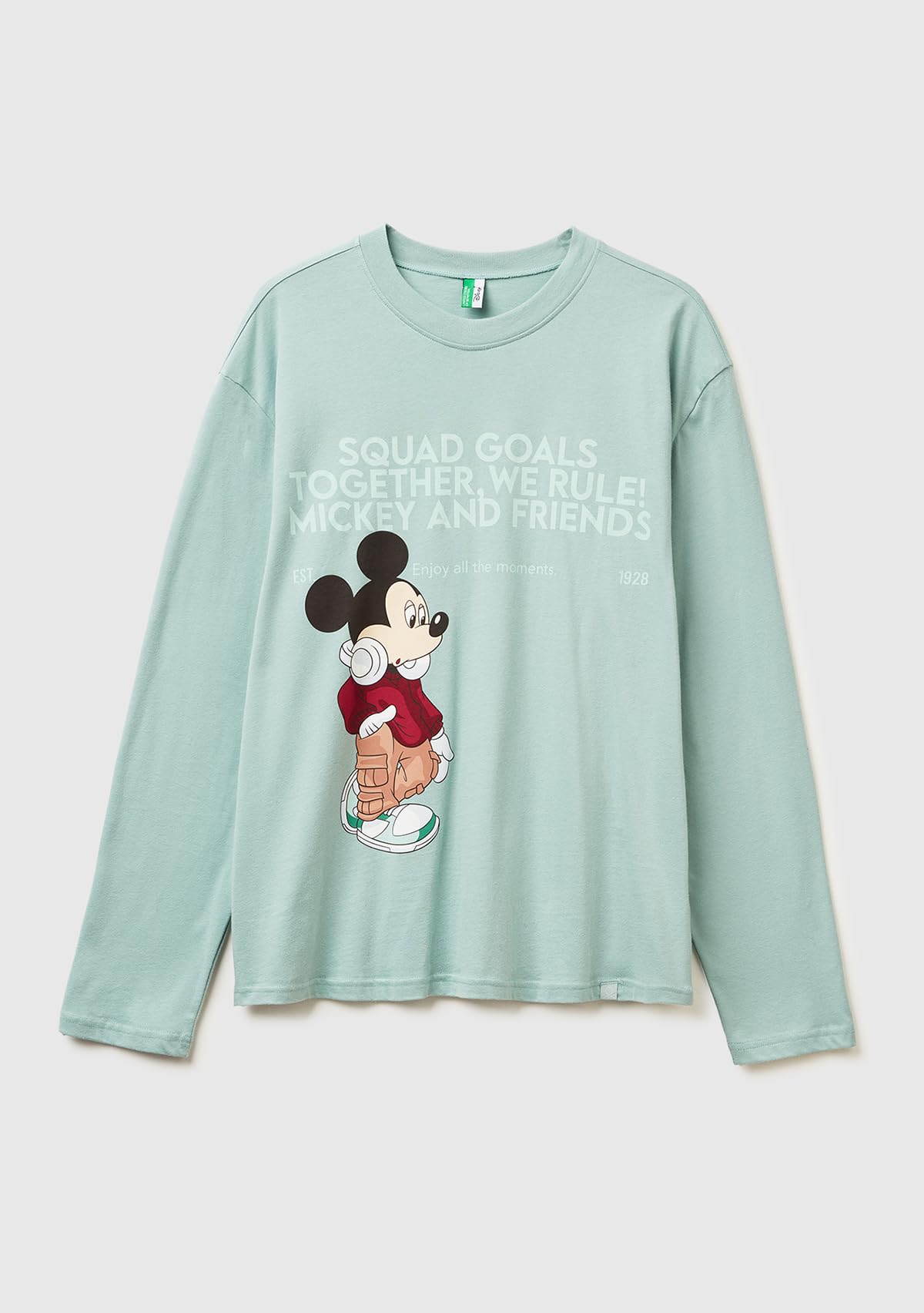Benetton Pigiama Maglia Uomo Disney maniche lunghe jersey