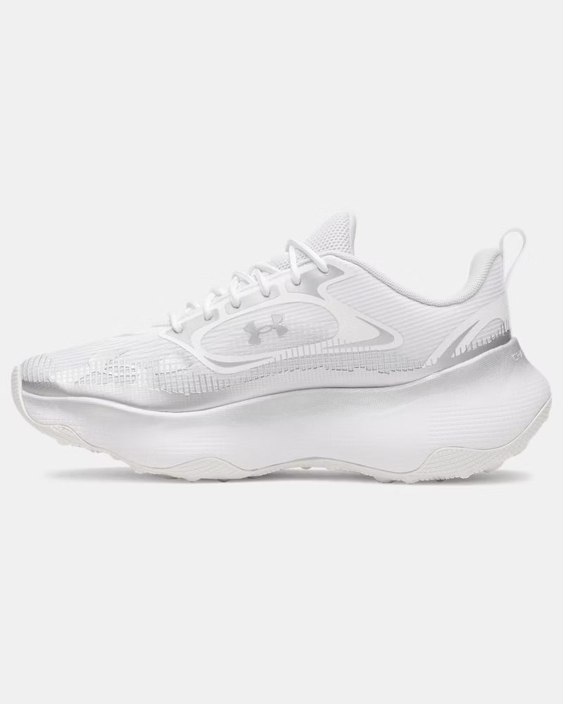 Under Armour Pulse 77-6015037 Sneaker Donna White Distant Gray