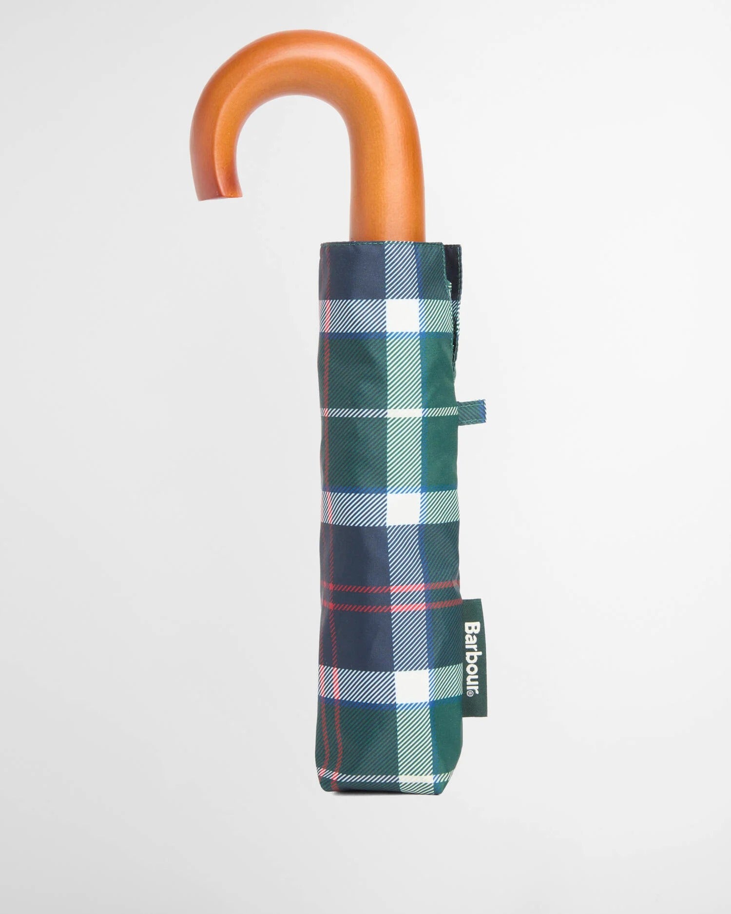 Barbour UAC0201 Ombrello Mini Evergreen Tartan poliestere
