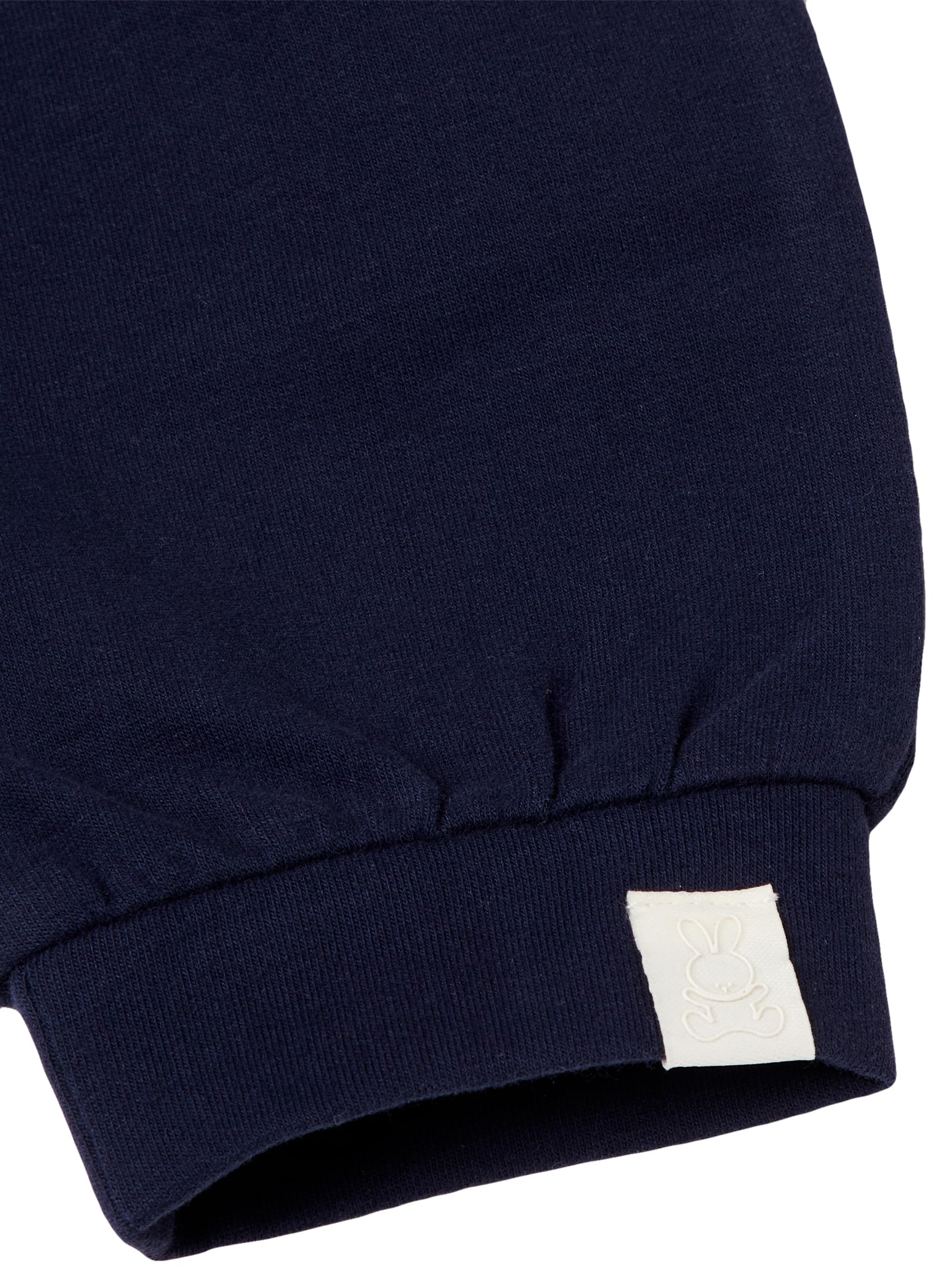 Benetton Pantaloni Tuta Bimbo Felpa Cotone Organico Vita Elastica