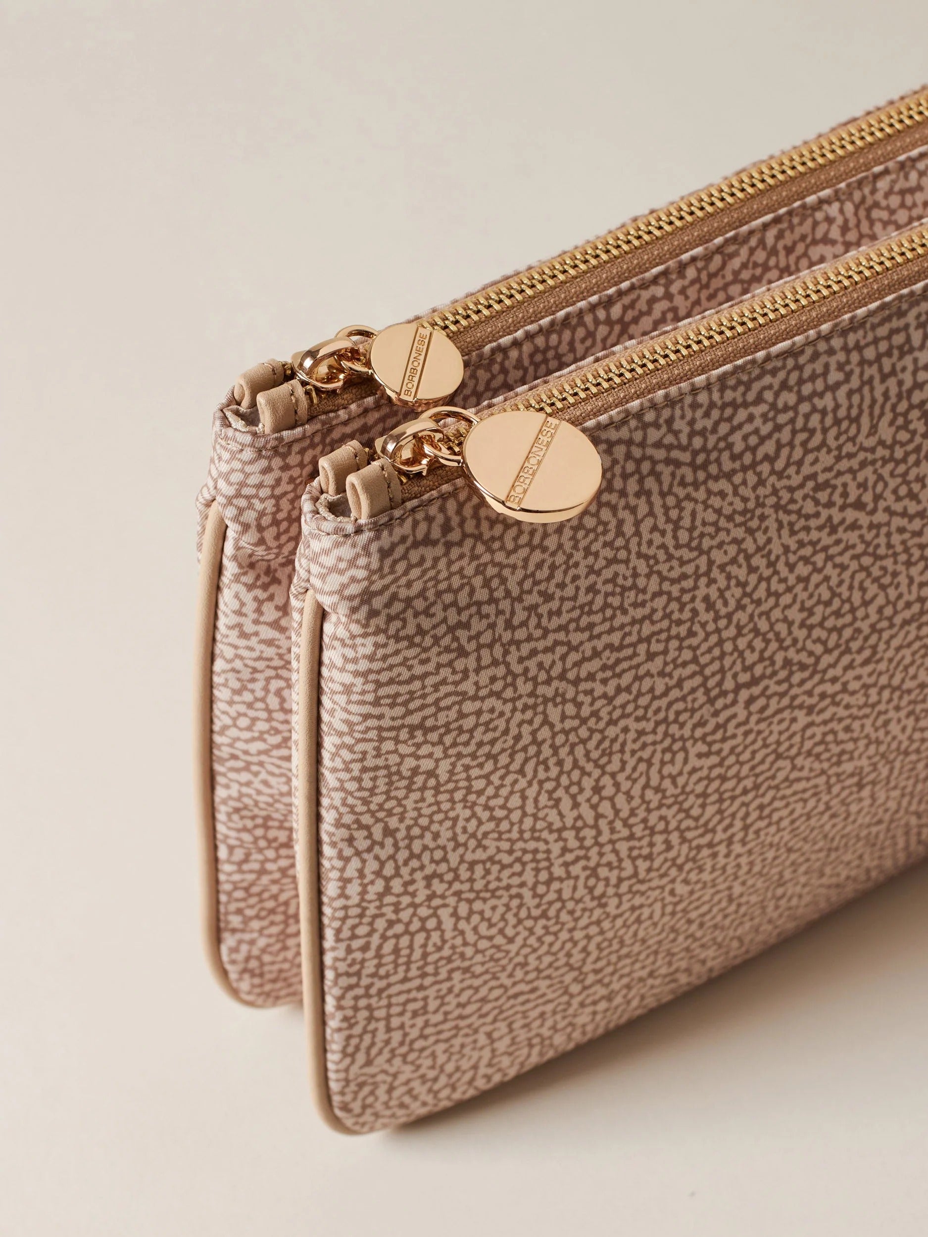 Borbonese Luna Small 934119 I15 Borsa Sabbia Tracolla