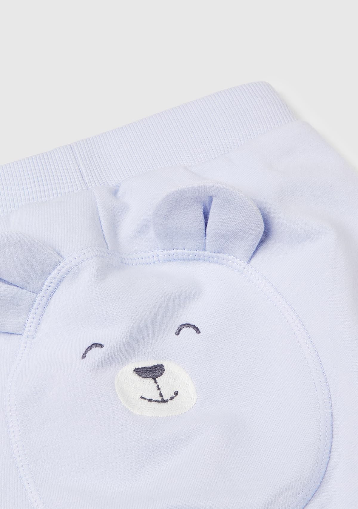 Benetton Pantalone Felpa Organica Unisex Ricamo Animali