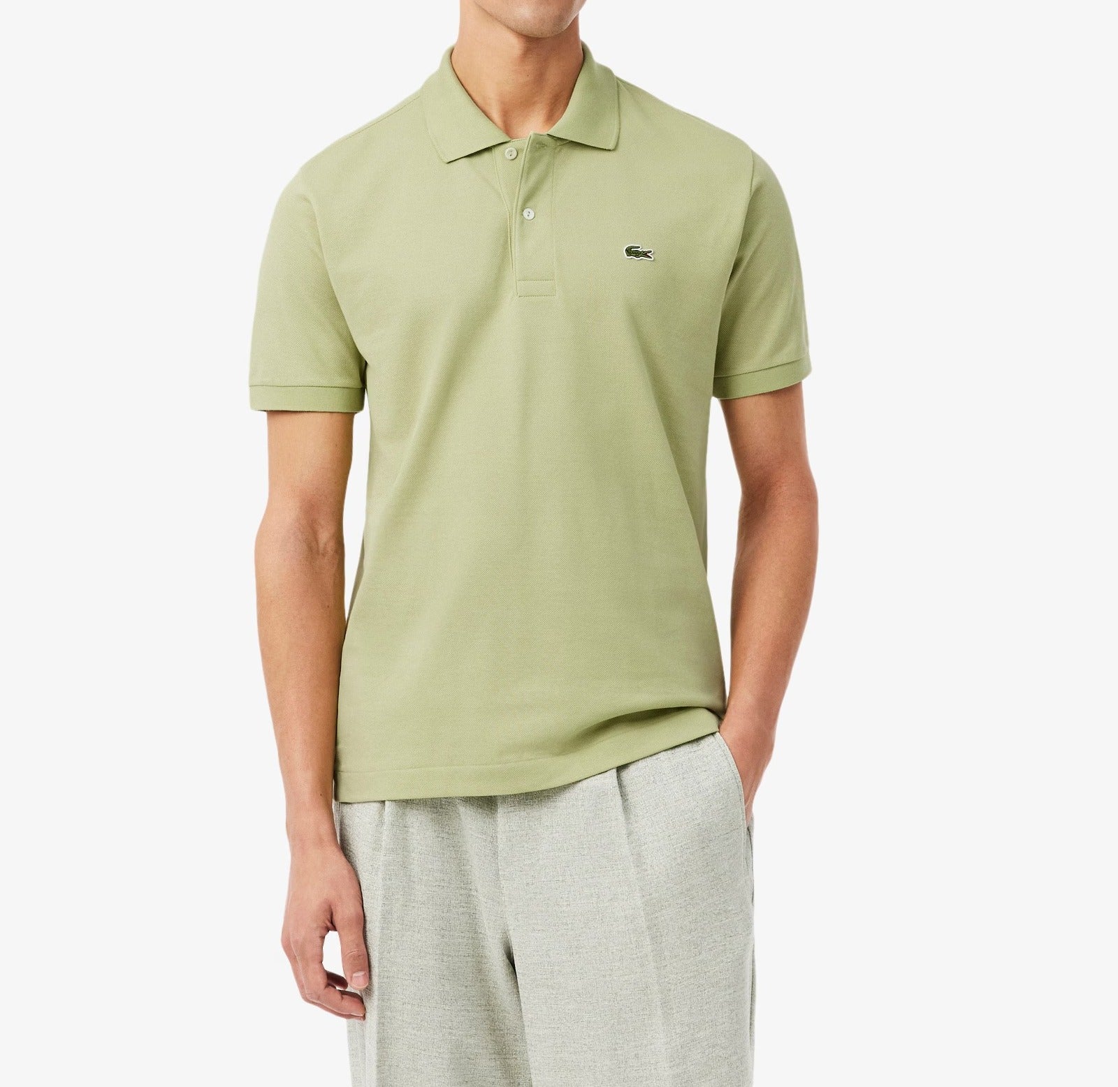 Lacoste L.12.12 Original L1212 polo uomo verde chiaro